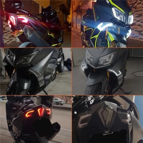 Señal de giro TMAX 530 con luces e indicadores de freno trasero integrados 3