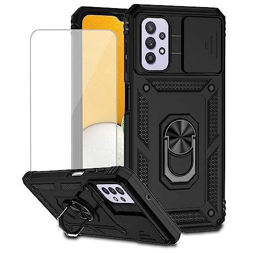 Coque Galaxy A32 5G Samsung M32 5G antichoc avec protège-écran noir