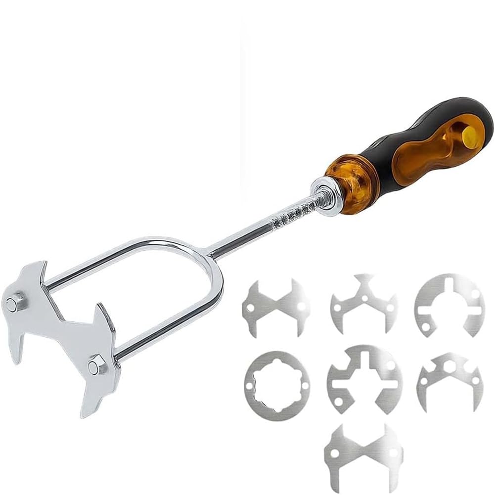 Jnchdghwa As Shown Under Sink Basin Wrench For Faucet Tool Multifunctional For Tight Spaces, Tool Kit For Faucet Installation Removal
