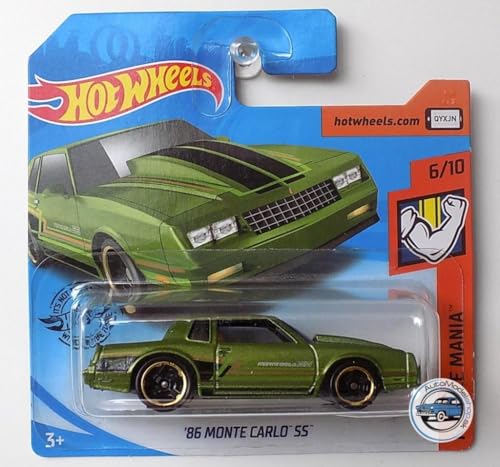Hot Wheels 2020 Muscle Mania '86 Monte Carlo SS miniatura 2