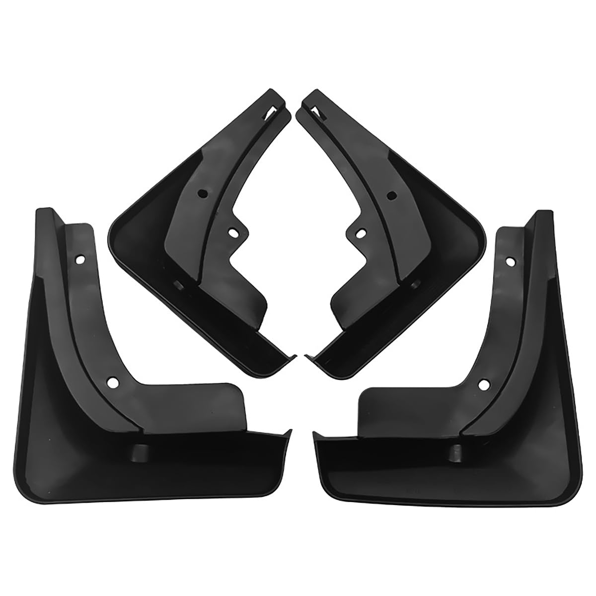 YPFYBHD Mud Flaps Splash Guards, Compatible with Cadillac CT4 2020-2021, Front and Rear Mudflaps Fender Guards Set of 4, Car Protection Accessories