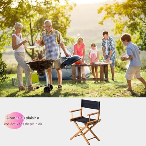 Housse pour siège pique-nique et camping lavable en toile de remplacement robuste - 3