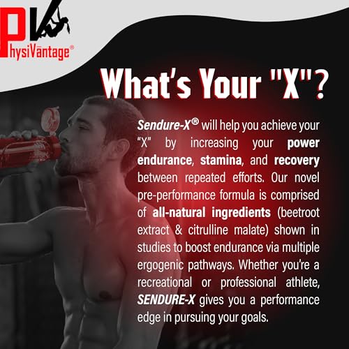 Image of Sendure-X Beetroot + Citrulline Powder - Caffeine-Free Pre-Workout - Boosts Blood Flow, Energy, VO2 Max, Endurance, Recovery - NSF Sport Certified, Peak Performance, Natural - 30 Servings Wild Berry
