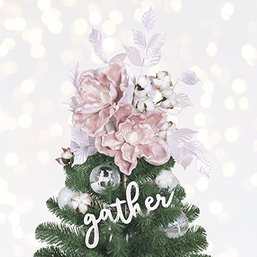 KI-Store-Pastel-Pink-Christmas-Tree-Poinsettia-Flower-Decorations-6pcs-Velvet-Magnolia-Artificial-Floral-Picks-for-Christmas-Tree-Decoration-Wedding-Centerpiece KI Store Pastel Pink Christmas Tree Poinsettia Flower Decorations 6pcs Velvet Magnolia Artificial Floral Picks for Christmas Tree Decoration Wedding Centerpiece