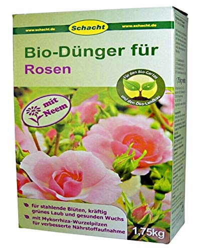SCHACHT BIO Dünger für Rosen organisch 1,75 kg Amazon.de Garten