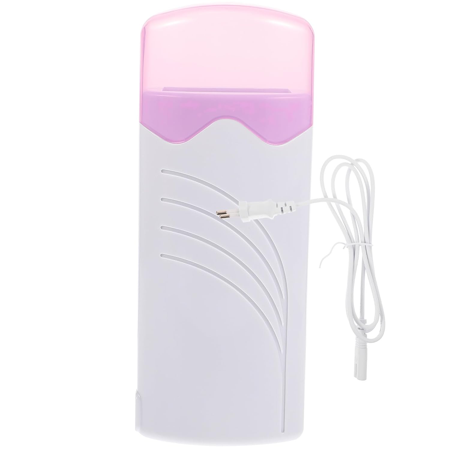 Hemoton Roll on Wax Heater Electric Hair Removal Wax Warmer for Facial Body Use Compact 7.36X2.95X1.65 Inch Safe Depilatory Device Suitable for Women Men