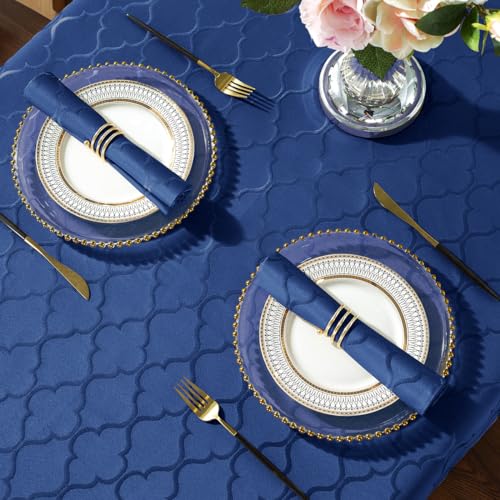 Servilletas de Tela Jacquard SASTYBALE 20x20 Pulgadas Pack 4 miniatura 3