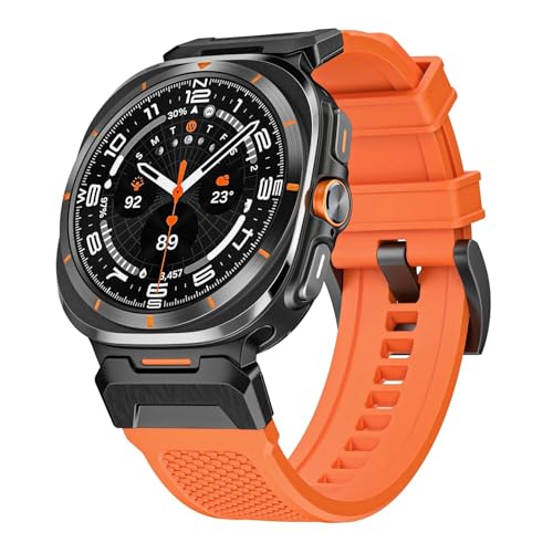 Bracelet silicone anti-irritation pour Galaxy Watch Ultra 47 mm