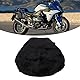 Sitzkissen mit Temperaturregelung, Atmungsaktiv, Schwarz, Anti-Falten, Weich, Motorrad-Sitzbezug, Langlebig, für Motorräder