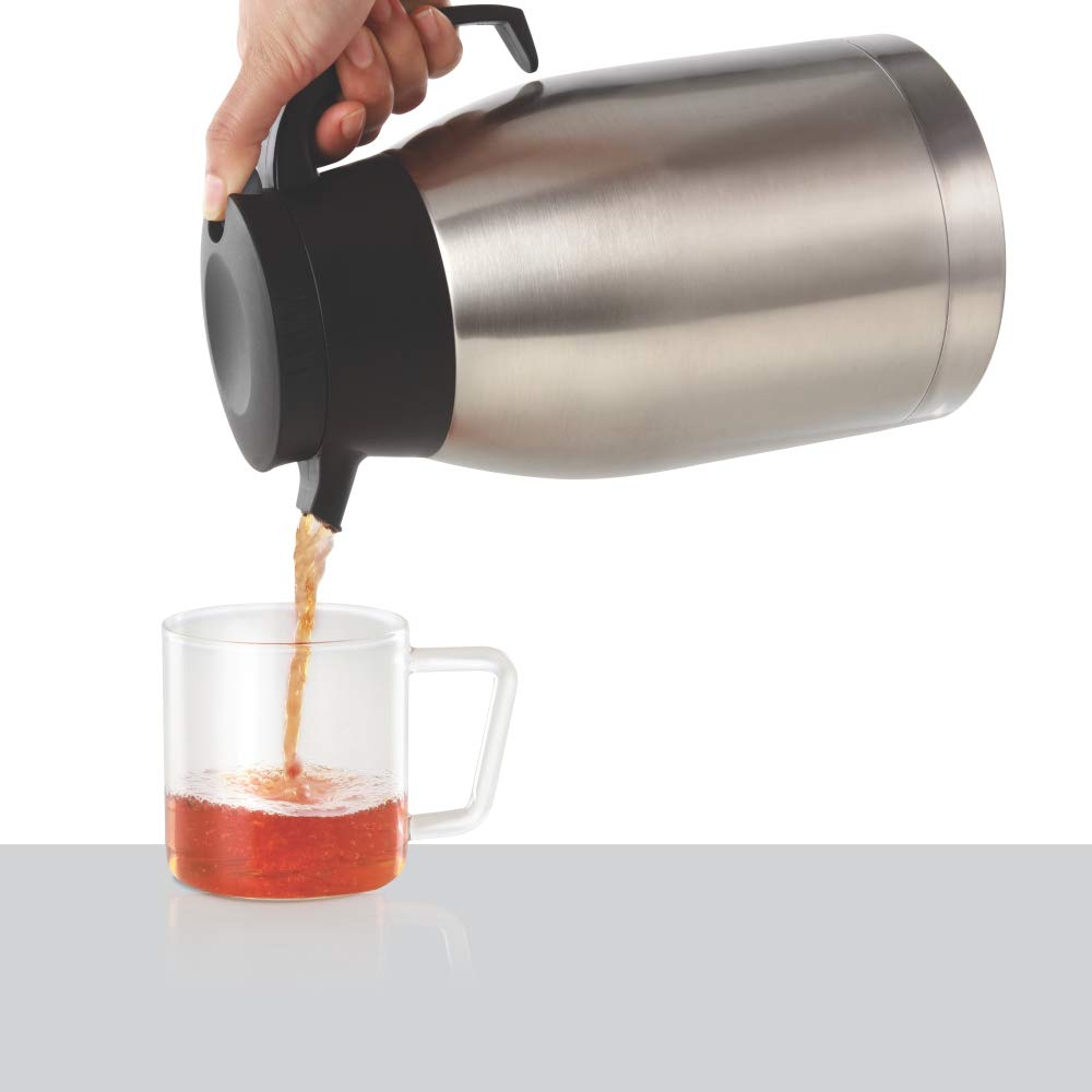 Borosil Stainless Steel Vacuum Teapot - 1.5L -4