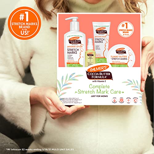 Palmer's Cocoa Butter Formula Pregnancy Skin Care Kit For Stretch Marks And Scars, Dermatologist Approved, Gift For Mom To Be, 4 Piece Full Size Set #TOP2
