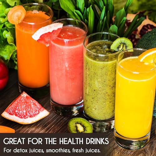 Volarium CRYSTALIA Premium Quality Highball Glasses Set of 6, 360ml European Glass Lead Free Tall Tumblers, HiBall Glasses, High Ball Glass, Tall Drinking Tumblers, Hi Ball Glases - Image 3