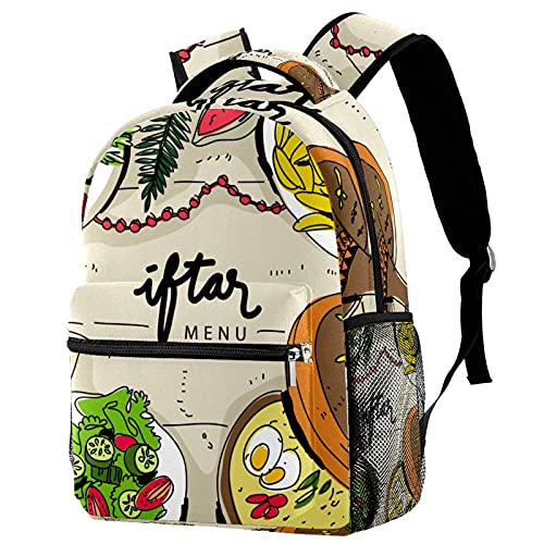 Sac à dos de voyage Iftar Ramadhan avec porte-bouteille pour enfants