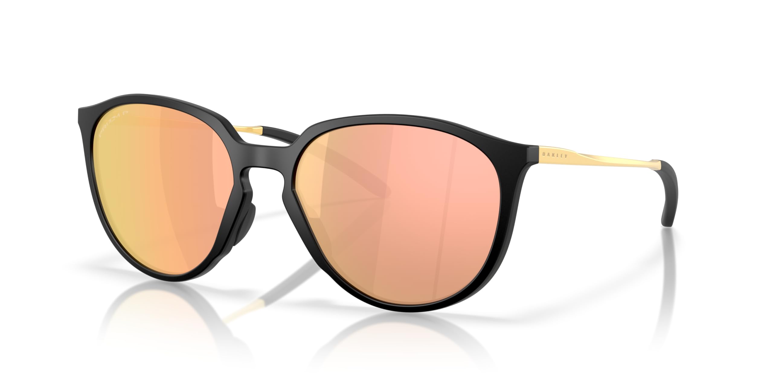 Oakley Woman Sunglasses Matte Black Ink Frame Prizm Grey Polarized Lenses 57MM