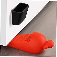 Vista 8 de Tope de puerta en forma de zanahoria para puerta de colisión, protector de pared para puerta de oficina en casa