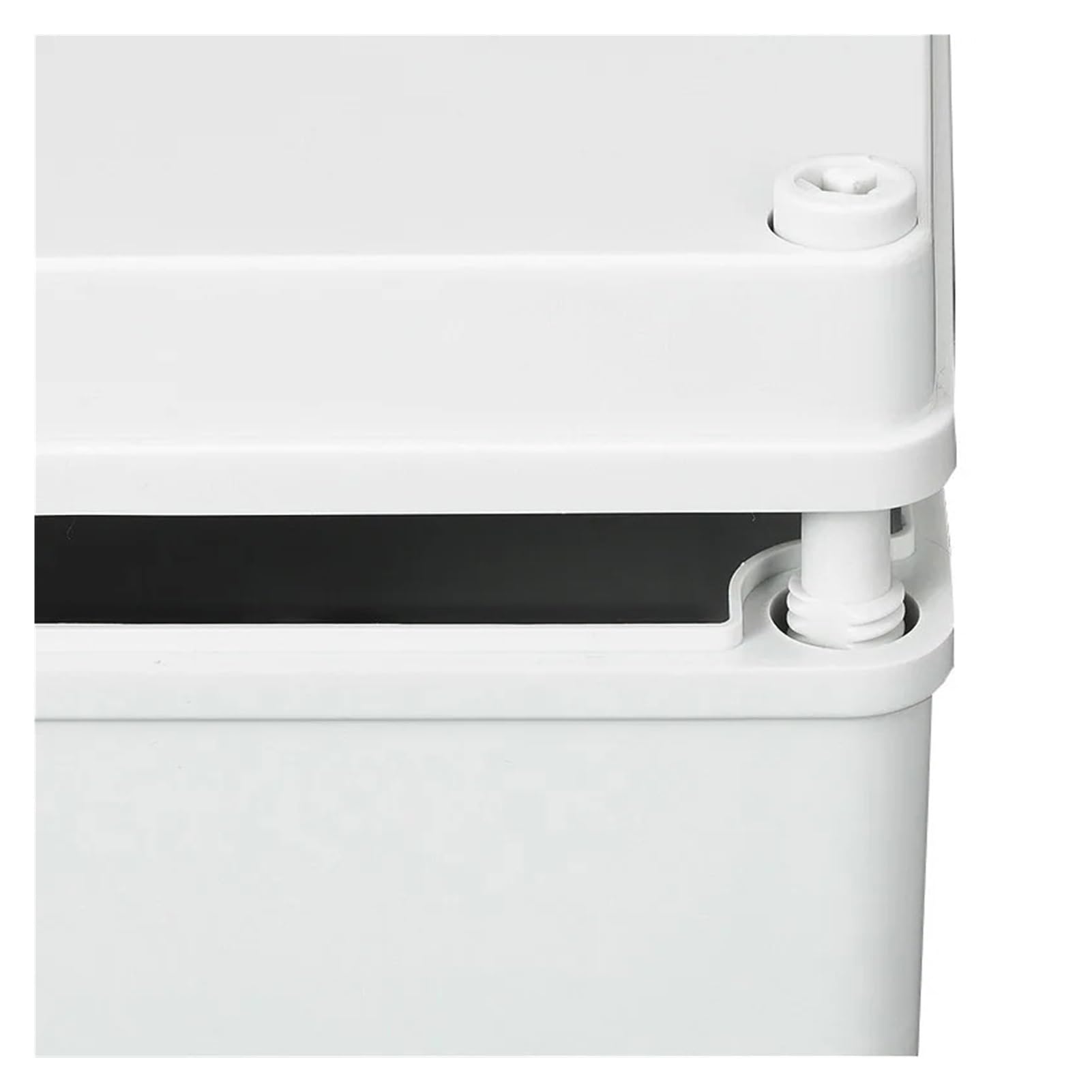 Caja de control con interruptor de botón pulsador Caja de conexiones impermeable de plástico ABS AG Caja a prueba de lluvia for exteriores(175X175X100MM)