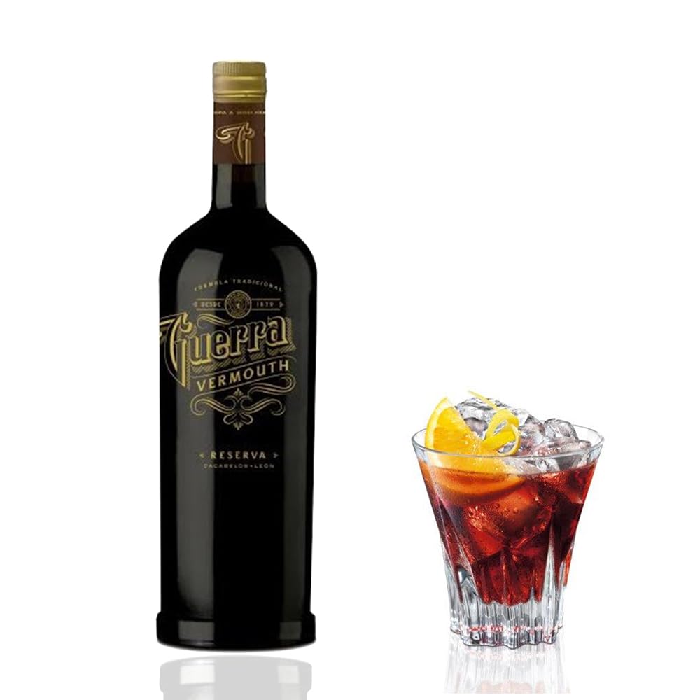 Guerra Vermouth Reserva Rojo, Pack de 6 Botellas, 1 Litro