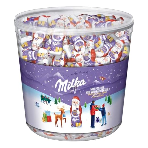 MONDELEZ Milka Tubo Mini Père Noël 1,540 kg 1 Unité