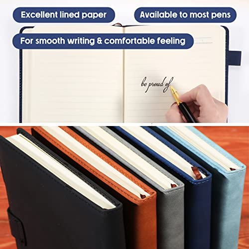 Roowest-20-Pcs-Team-Gifts-for-Employees-Thank-You-Bulk-Gifts-A5-Leather-Notebooks-May-You-Proud-of-The-Work-You-Do-Journals-for-Christmas-Client-Gifts-Volunteer-Appreciation5-ColorProud
