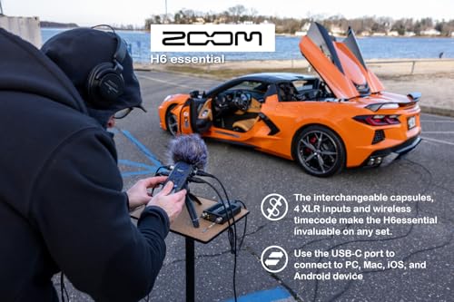 Zoom H6essential pack de création audio avec micro de podcast et casque fermé