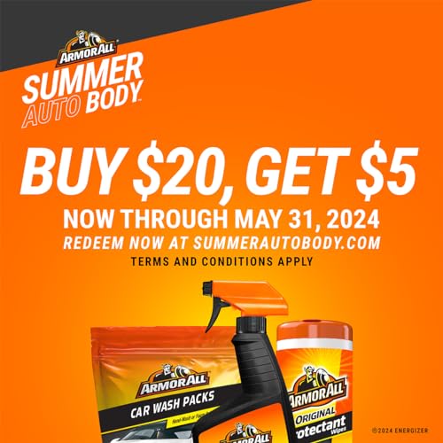 Armor All Ceramic Car Leather Cleaning Wipes, Use on Heated Seats and Leather Surfaces, Includes Ceramic Leather and Extreme Protectant Wipes - 2 Count - Image 3