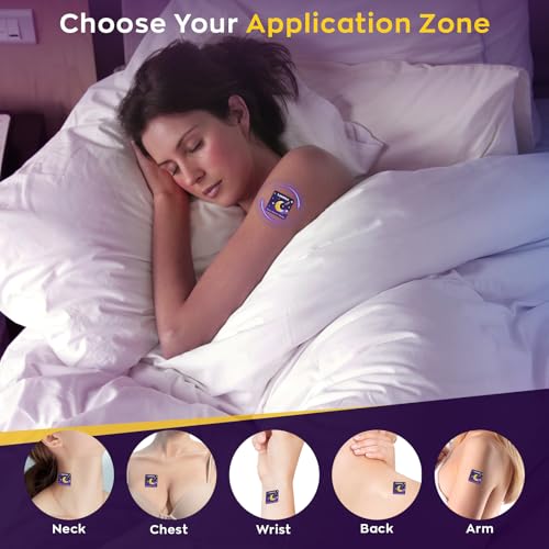 Lunalex 66ct Sleep Patches for Adults Extra Strength – All Natural Nighttime Comfort with Melatonin & Magnesium, Quick-Acting & Long-Lasting — view 4