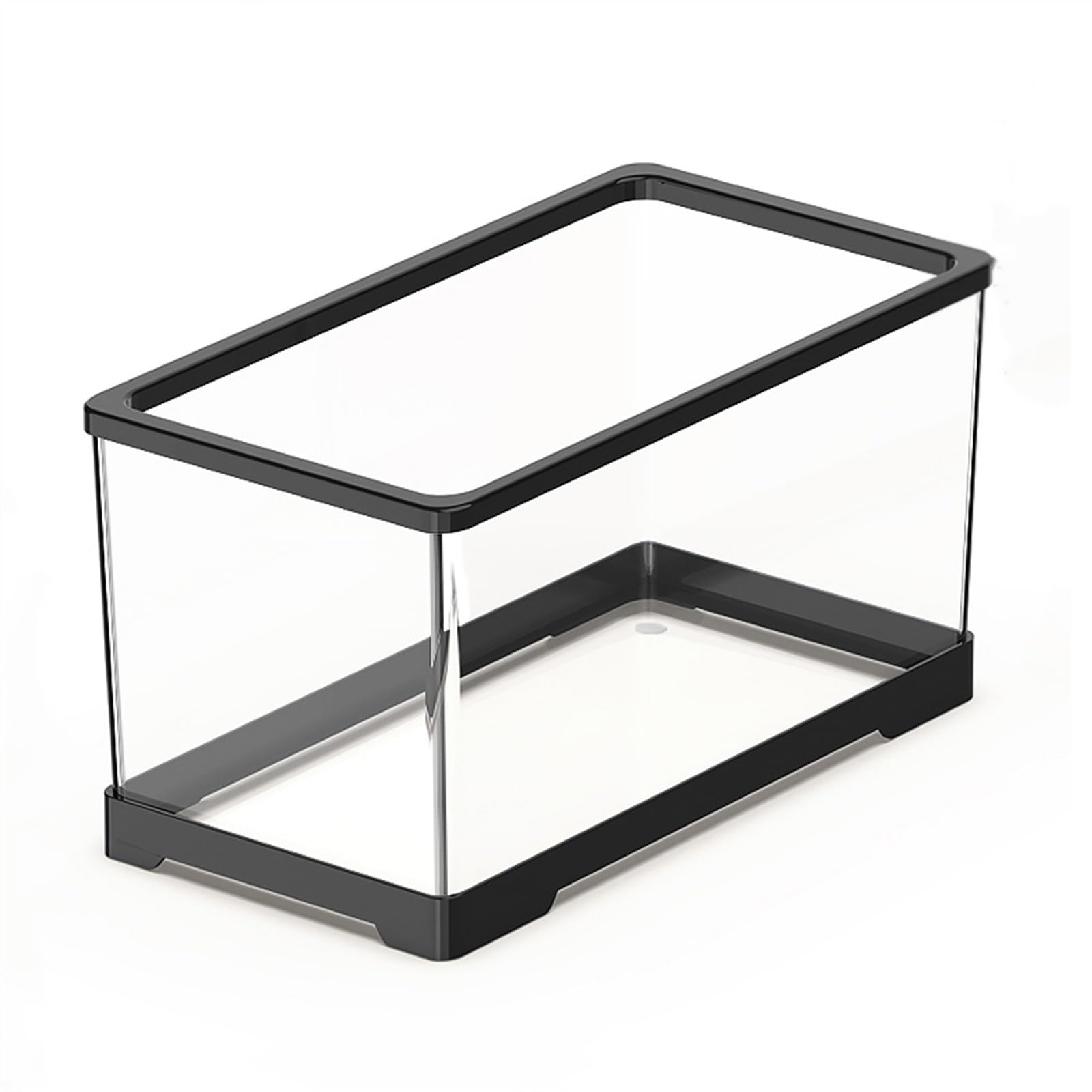 Acuario Tanque de Peces acrílico Transparente a Prueba de caídas, Tanque de Peces pequeño y Mediano, Tanque ecológico, Tanque de Escritorio for el hogar Peces Acuario(Grande)
