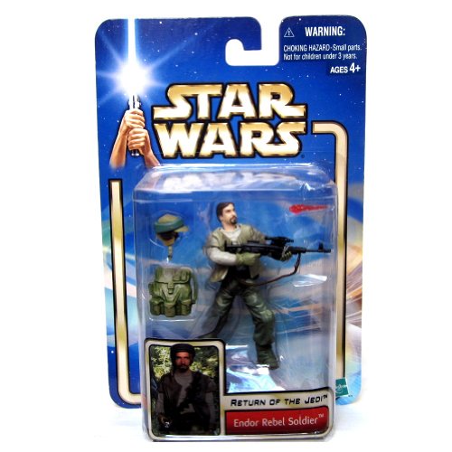Endor Rebel Soldier - Saga de la Tarjeta Azul 2002 [Importado de Alemania]