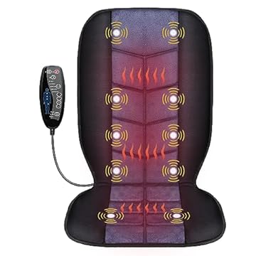 best heated back massager