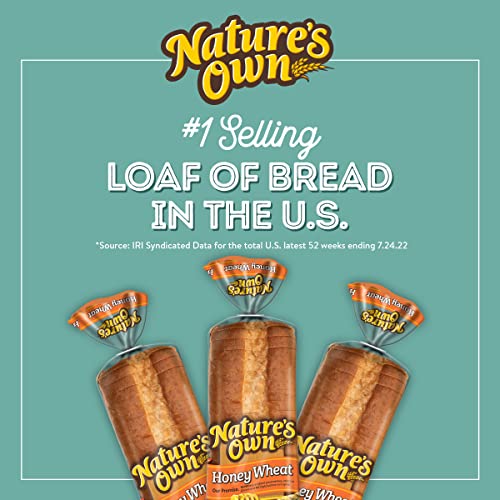 Natures Own Honey Wheat Bread Sliced Loaf - 20 Oz Bag #TOP5