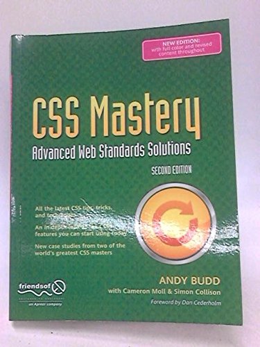 CSS Mastery: Advanced Web Standards Solutions: Collison, Simon, Budd ...