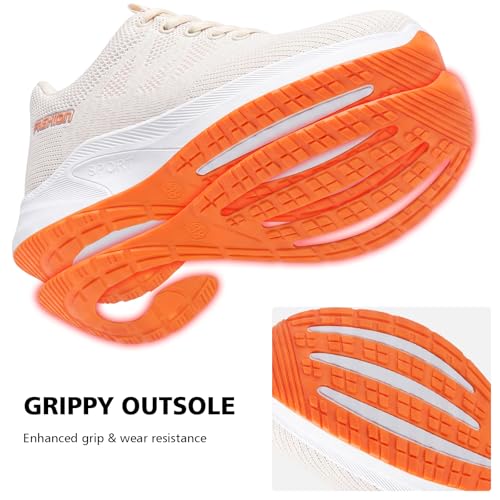 Image of Padgene Womens Sneakers Lightweight Tennis Walking Shoes Sports Running Shoes for Woman Mesh Breathable Gym Fashion Sneakers Athletic Comfortable Casual