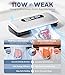 Vacuum Sealer Machine with AirLock ProSeal System, 10-in-1 Vacuum Sealer for Food, Dry & Moist Modes, Compact Design with Digital Timer, Built-in Cutter & Roll Storage, Stainless Steel