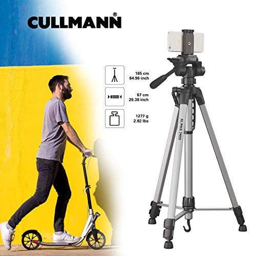 CULLMANN Trépied 2500 Silver Mobile en aluminium léger avec tête rotative - 6
