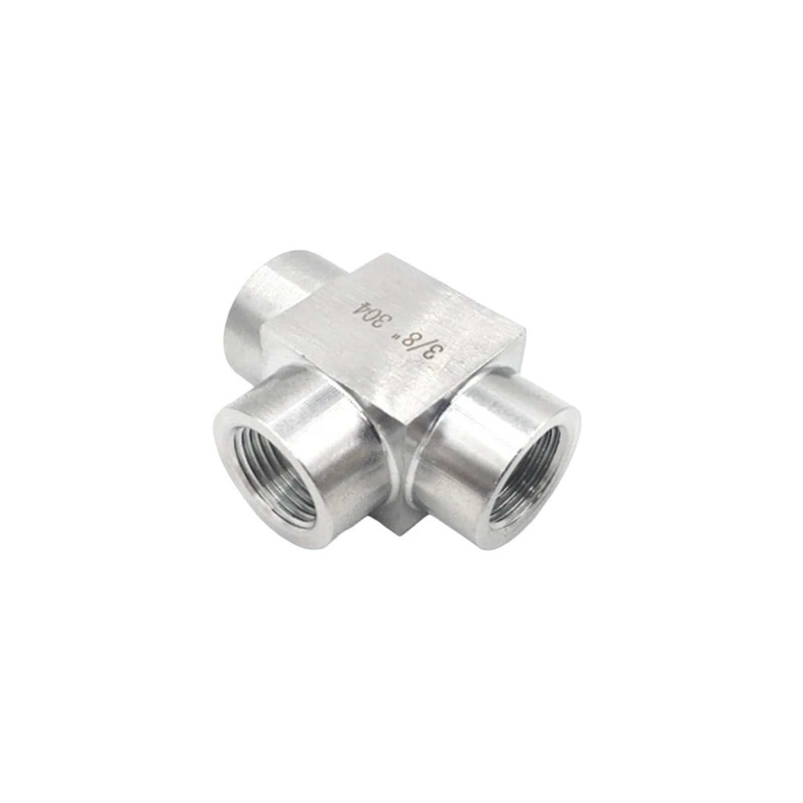 Adaptateur en T SS304 3 voies 3/4 pouce femelle pour tuyauterie durable