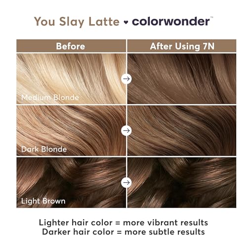 Madison Reed colorwonder color de cabello demi-permanente 7N Luxe Light Brown miniatura 6