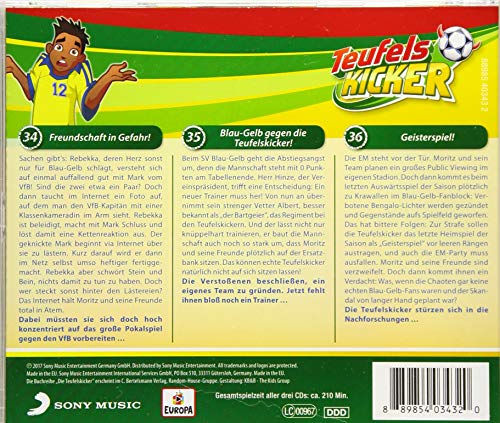 Teufelskicker Box 12 (Folgen 34, 35, 36)