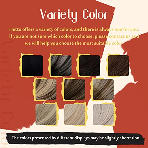 Hetto U Tip Hair Extensions Human Hair Keratin Utip Extensions Real Human Hair Hot Fusion U Tip Extensions Dark Brown Highlights Caramel Blonde Hair 14 Inch 50G 50 Strands #TOP4