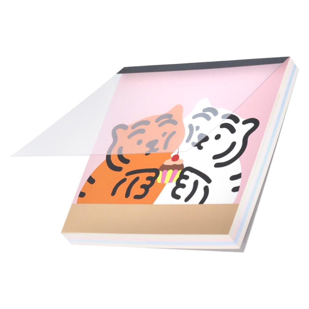 Amazon.co.jp: サンスター文具 MUZIKTIGER メモ スクエア ムジーク