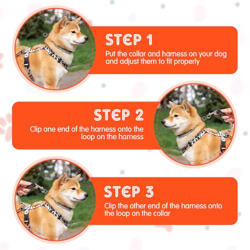 Kurzführer Hund 2 Stück Hundeleine Kurz Hundehalsband Clips Verstellbarer Haustier Welpenhalsband Nylon Hundesicherungsverschluss Clip Geschirrverbinder Doppelseitiger Hundesicherungsverschluss Clip