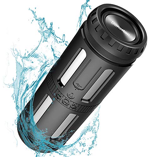 Bluetooth Speakers Waterproof IPX67 Portable Speaker Loud Stereo Sound, 30 Hours Playtime, Enhanced Bass, Built-in Mic, Dustproof, Shockproof, HandsFree Calls, 5200mAh Powerbank for Party, Camping