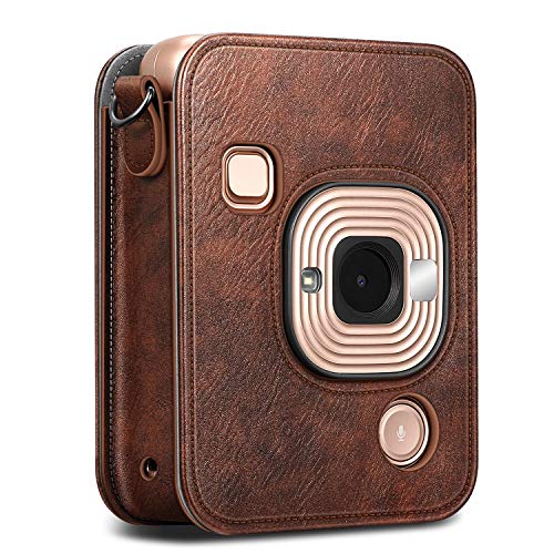 Funda para cámara Fujifilm Instax Mini LiPlay de piel sintética miniatura 4