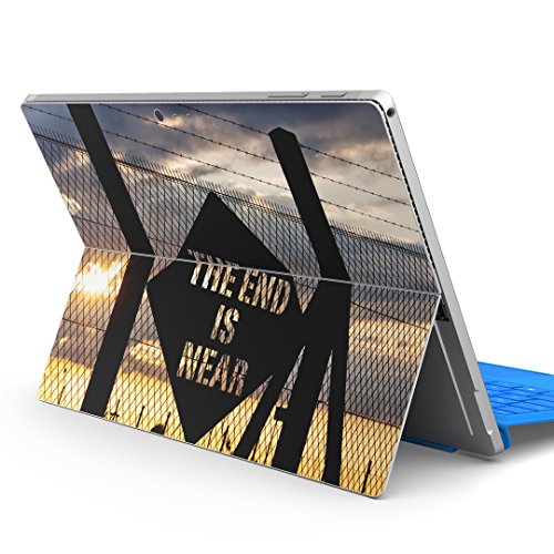 igsticker Surface pro7 (2019) pro6 pro2017 pro4 専用 スキンシール サーフェス ノートブック ノートパソコン カバー ケース フィルム ステッカー アクセサリー 保護 005935 写真・風景 写真 夕焼け