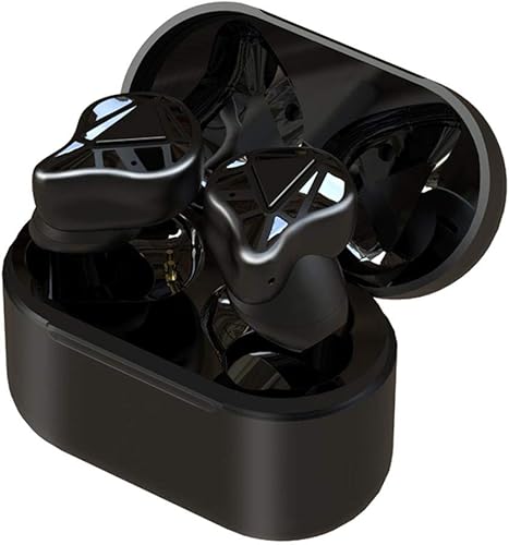 Keleiitxs Auricolare Wireless  Bluetooth 5 0 Cuffie Auricolari Bluetooth Wireless con Scatola Ricarica Auricolari 18H Tempo Riproduzione ciclica Accoppiamento Automatico Auricolari Wireless