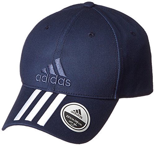adidas 6P 3S Cap Cotto, Gorra de Tenis Para Hombre, Azul, L/ 58-60 cm