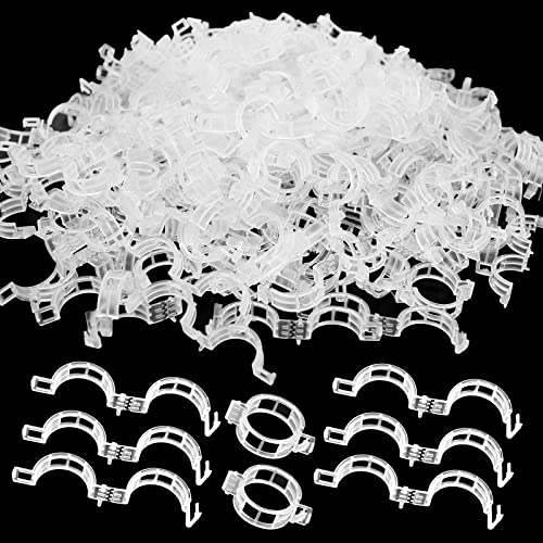 250 Stück Pflanzenclips, Pflanzenstützen für den Garten, Rankhilfen für Kletterpflanzen Pflanzenklammern, Rankpflanzen Tomatenhaken Rankhilfe Tomaten Gurken Rankhilfe Klammern für Pflanzen