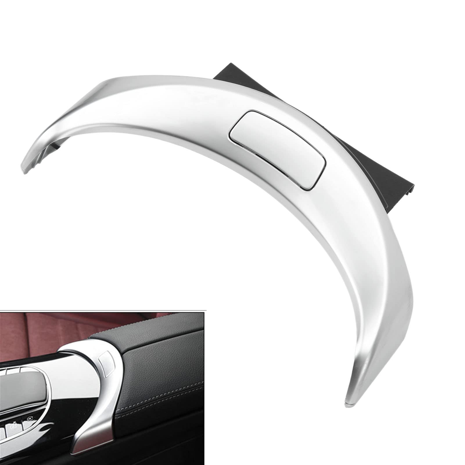 Armlehnen-Knopf Für Mercedes C-Klasse W205 - Silber Ersatzteil