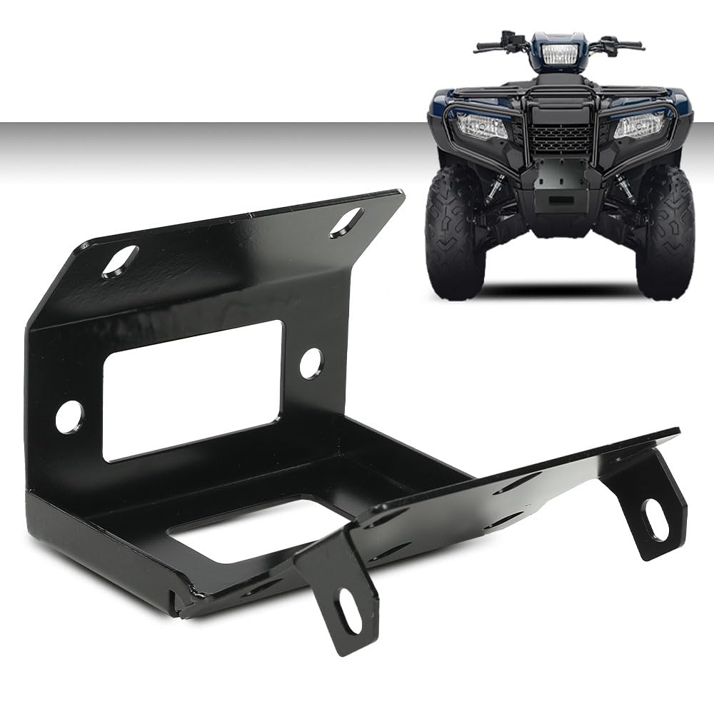 G-PLUS Winch Mount Plate Bracket Compatible with Honda Foreman TRX500 FE FM 2014-2019 TRX500