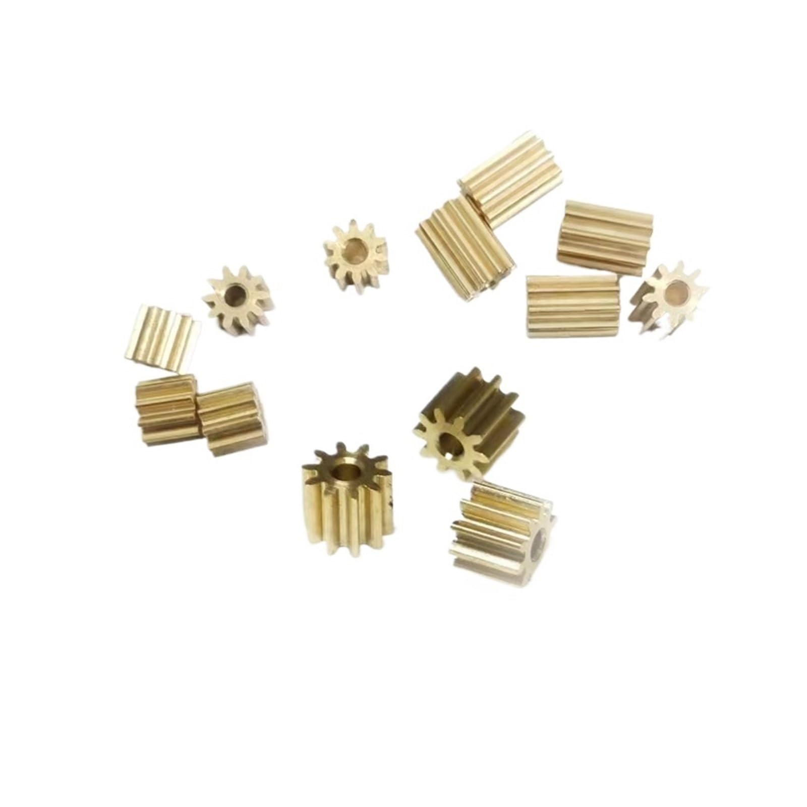 Engrenage cuivre module 0.2 de 11 dents pour projets de micro-robotique DIY - 7