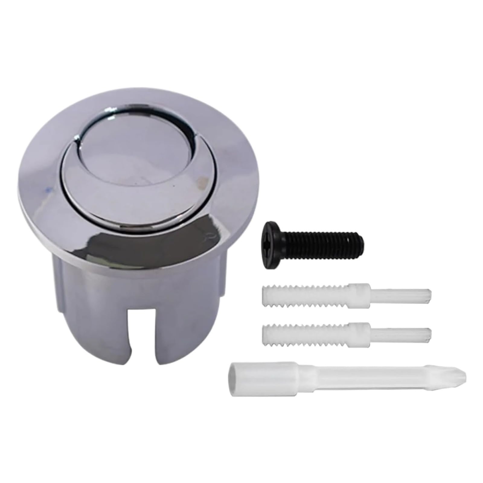 Compatible Con ROCA, Válvula De Llenado Con Botón De Descarga Doble | D2D, AH0001800, doble descarga, pulsador, válvula de llenado, cisterna, modernización, ajuste a presión